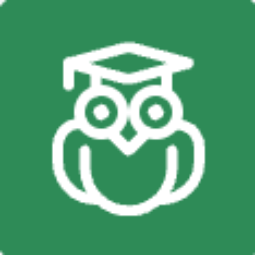 Dark gray rounded square containing a white icon of a computer monitor with a smiley face