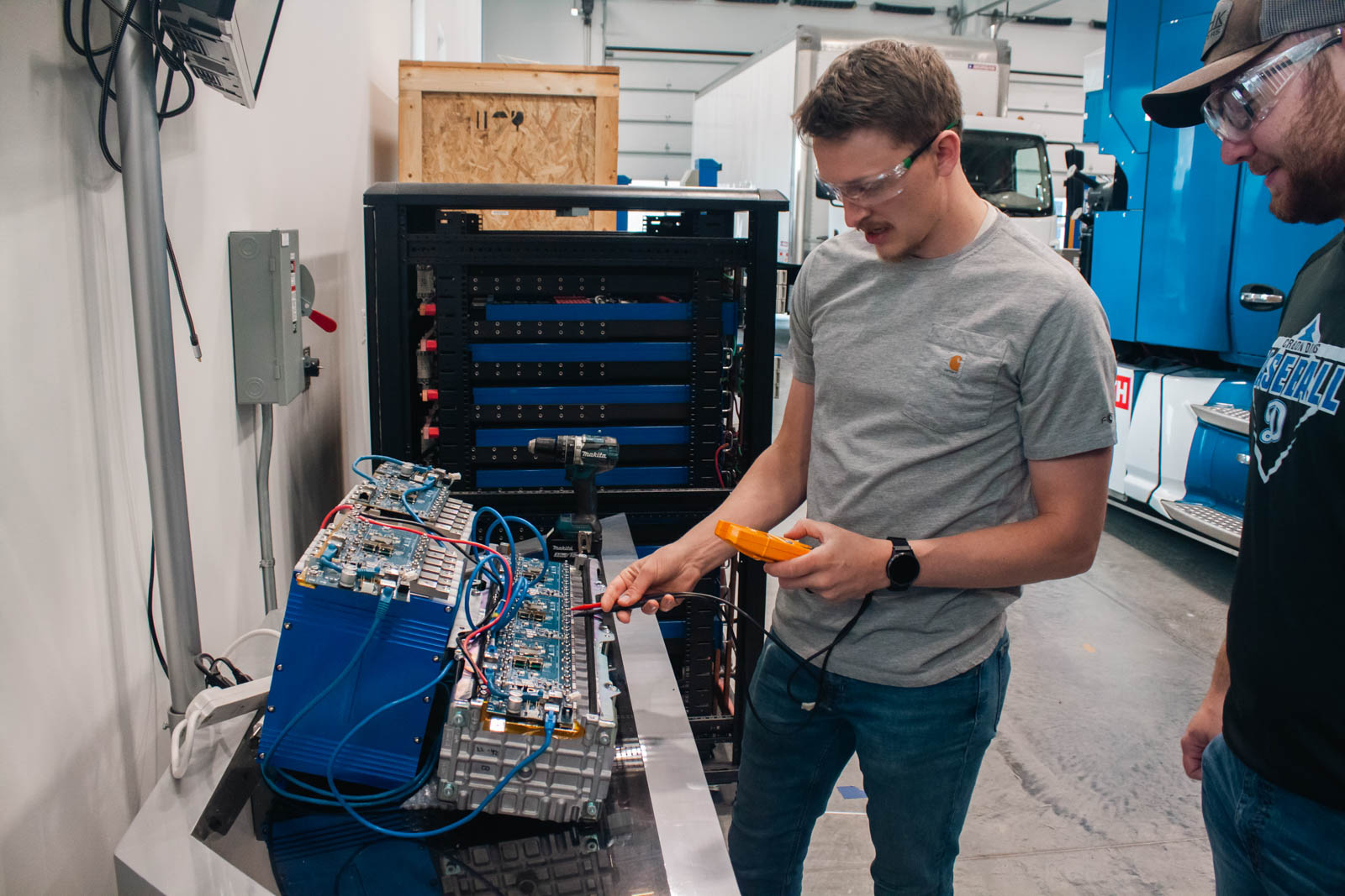 Flexible-scale Li-ion Battery Storage Rack System